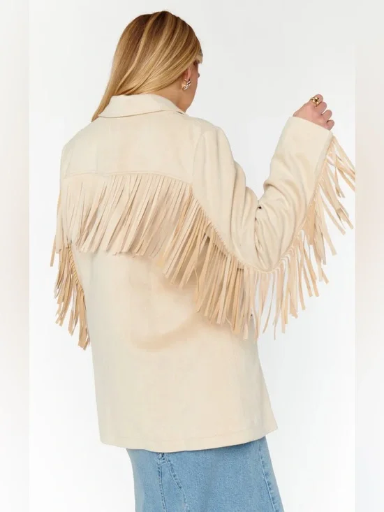 SHOW ME YOUR MUMU SIERRA FRINGE JACKET - Picture 16 of 16